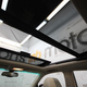 An interior view of the multi-panel moonroof.